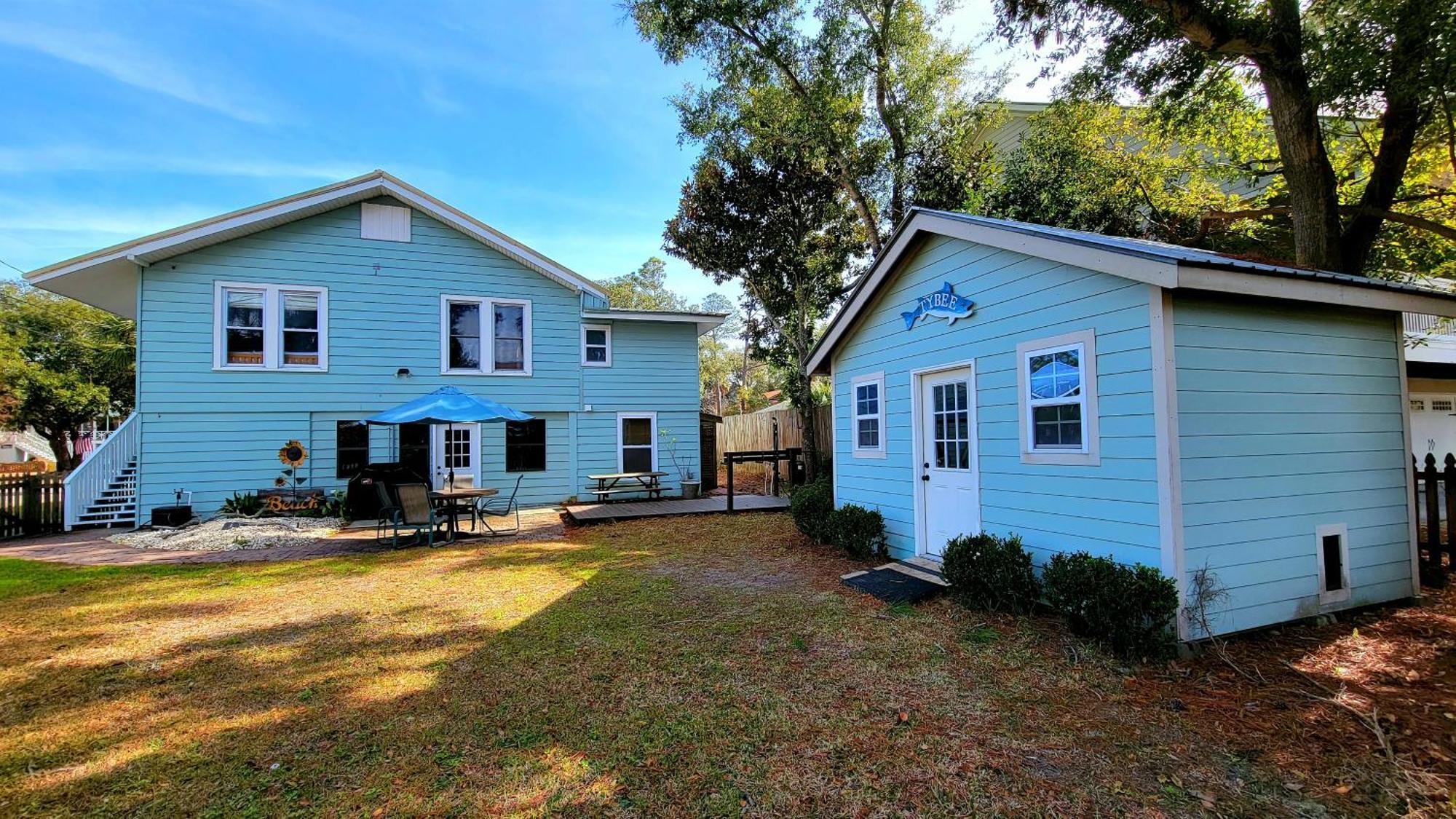 1201 Lovell Avenue By Tybee Beach Vacation Rentals Тайби Айлънд Екстериор снимка